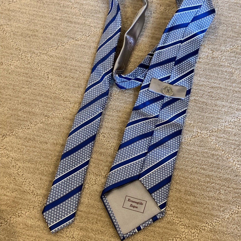 Ermenegildo Zegna Silk Tie - Picture 7 of 8